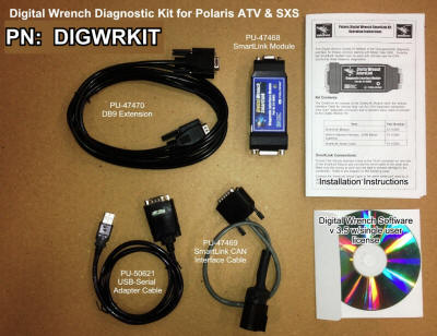 Digital Wrench Diagnostic Software & Cables - PN: DIGWRKIT